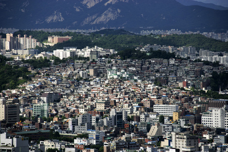 首尔市的视图