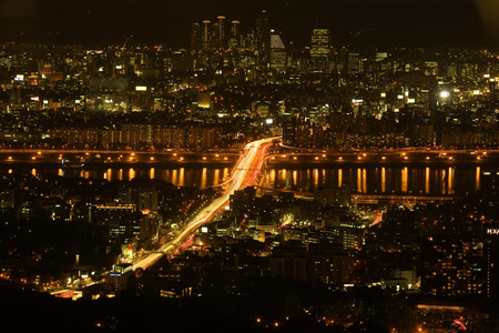 首尔美丽夜景