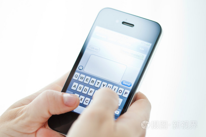 智能手机发短信