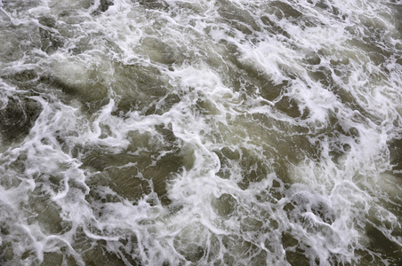汹涌海面波涛汹涌的海面水照片