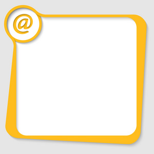 文本框黄色图片