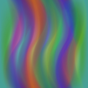 抽象多彩无缝波模式。矢量