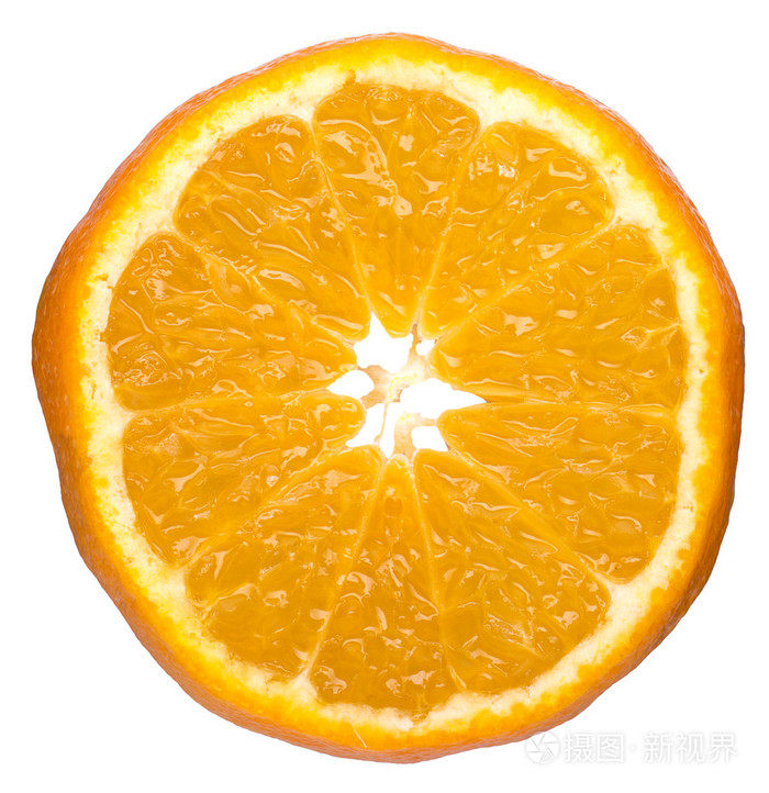 橙色水果切片