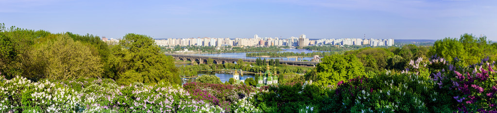 基辅市的全景