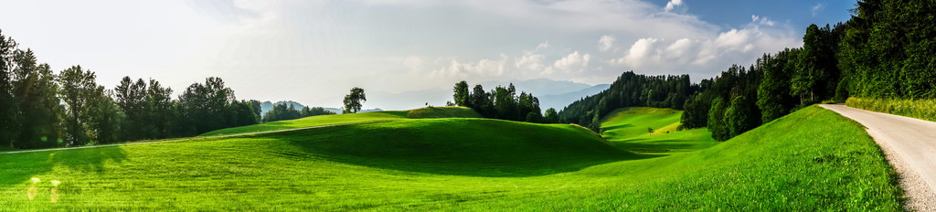 shtiria，奥地利，全景视图