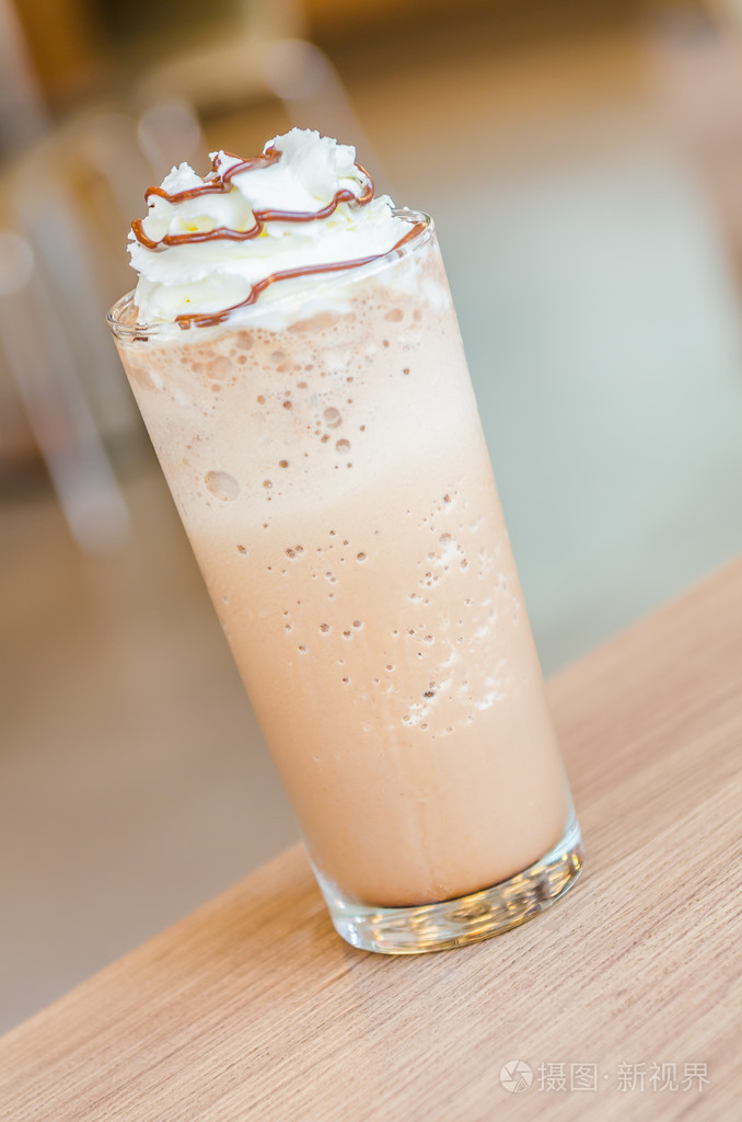 摩卡咖啡冰沙