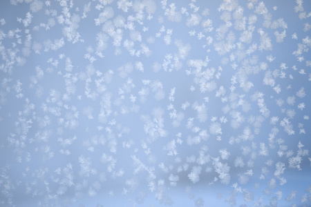 在窗口上的雪