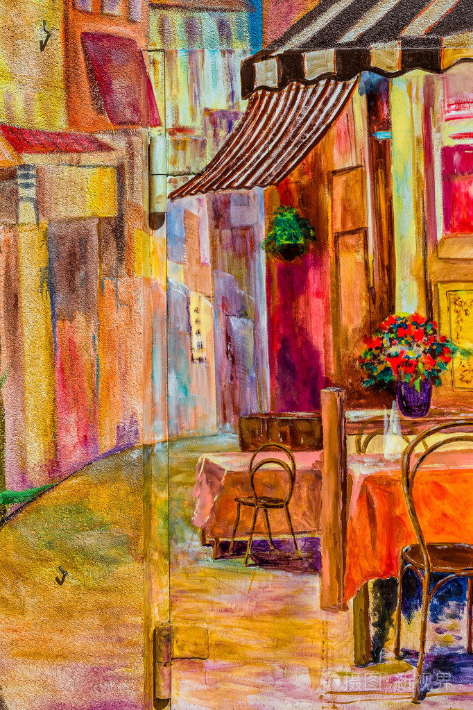 美丽的街头艺术涂鸦.抽象创意绘图时尚