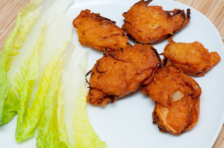 pakora 在白板上的关闭