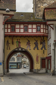 门，aarau 里瑞士