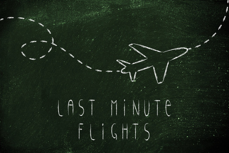 旅游行业 飞机及飞行最后一分钟预订