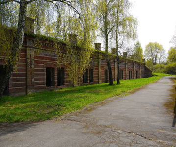 一个废弃的苏联军事基地的内部