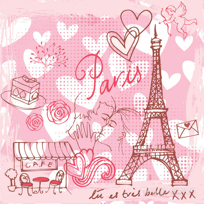 爱情和浪漫巴黎