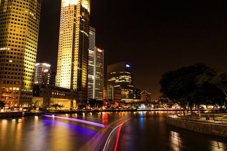 新加坡河夜