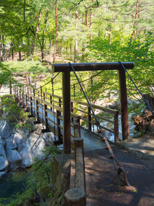 日本山梨小府新鲜绿地的寿森京峡