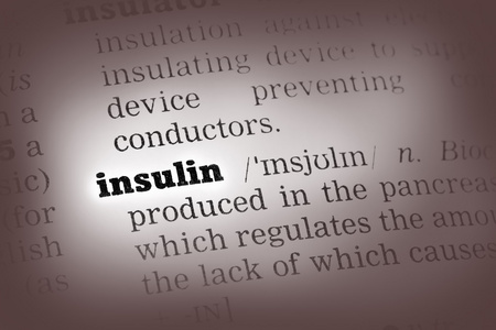 胰岛素字典上的定义