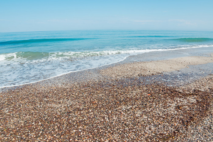 普拉塔莫纳的鹅卵石