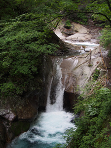 西泽谷在山梨县，日本