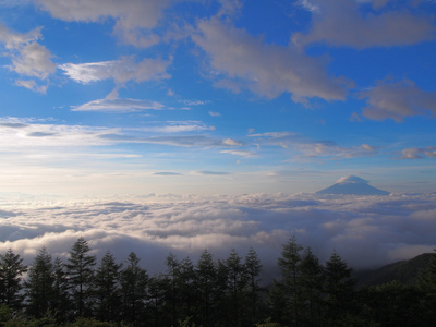 云海 富士山