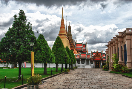 在曼谷泰国寺庙的详细信息