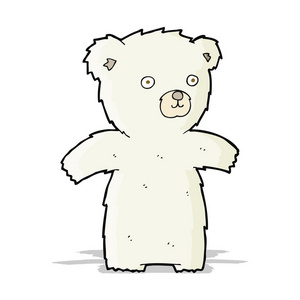 可爱卡通北极熊
