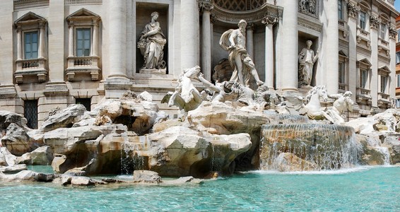喷泉迪维著名罗马的地方
