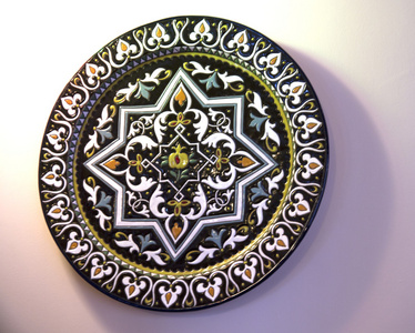 传统风格搪瓷板 innerja 上西班牙的科斯塔德尔索尔