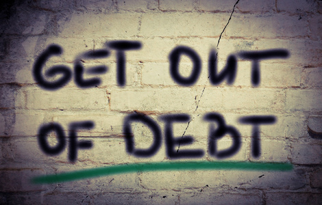 摆脱债务的概念