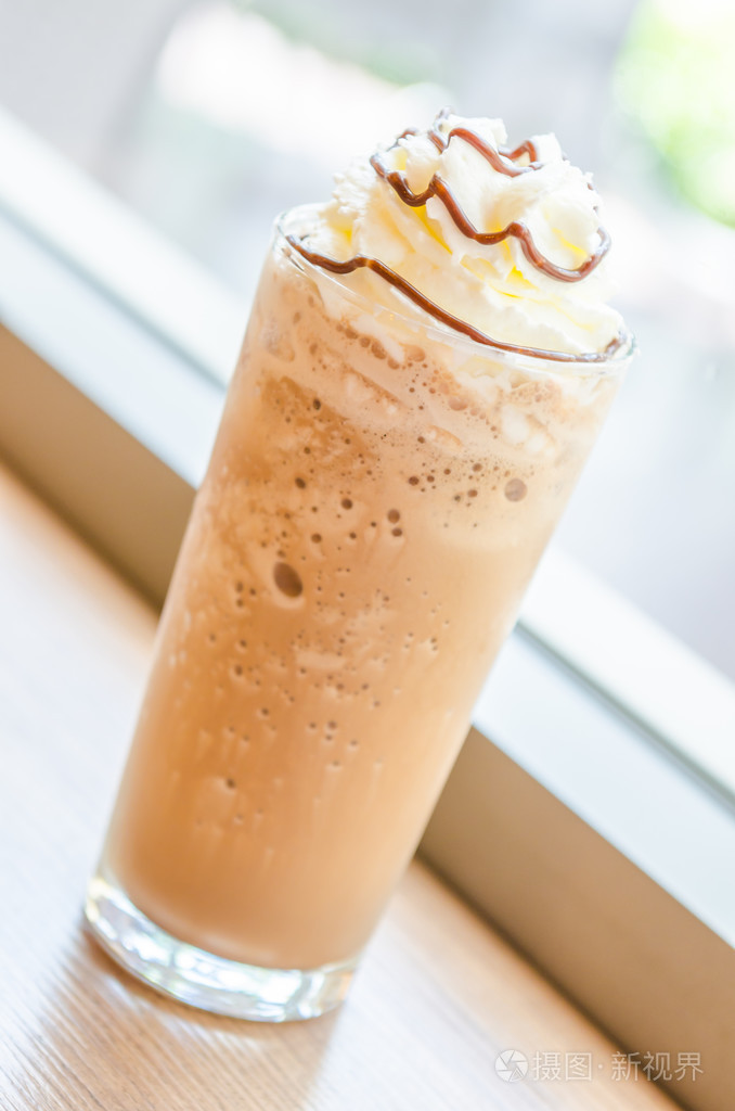 摩卡咖啡冰沙