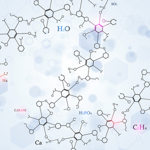 抽象的科学背景