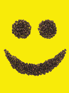 微笑的咖啡豆