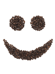 微笑的咖啡豆