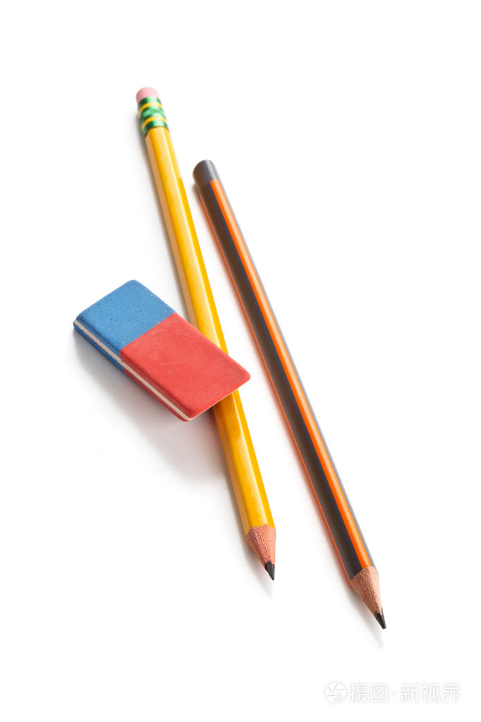 铅笔和橡皮擦