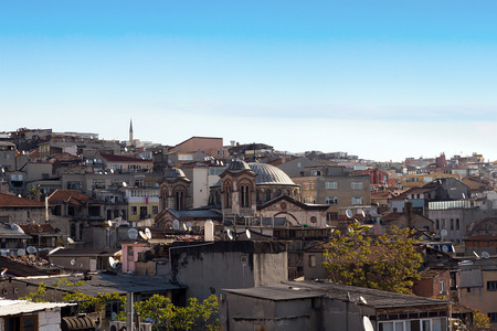 屋顶城市伊斯坦布尔