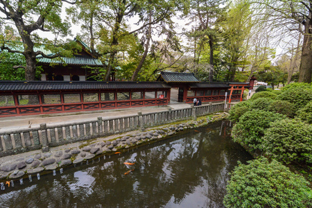 寺景区在东京，日本