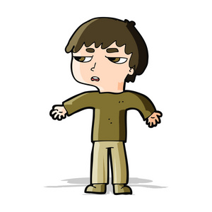懊恼的男孩卡通懊恼的男孩照片