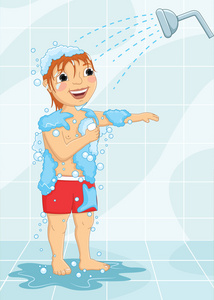 淋浴洗涤器图片