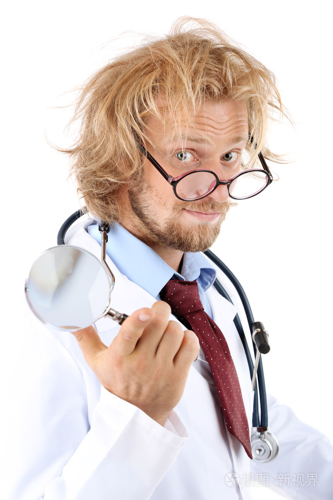 在眼镜的搞笑医生