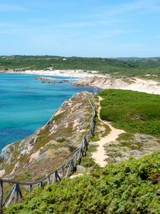 田中丽奈出发海滩，gallura，撒丁岛意大利