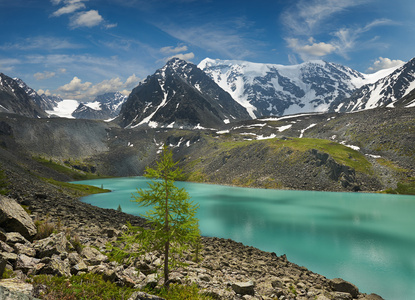 高山湖泊