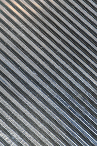 波纹的锌金属质感可能用作背景