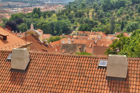 布拉格红屋顶