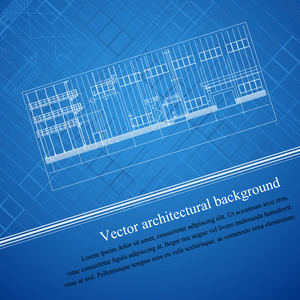 建筑背景蓝图图片