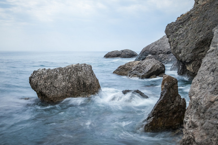 极简主义的海景