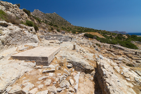 Knidos，达特恰，土耳其的废墟