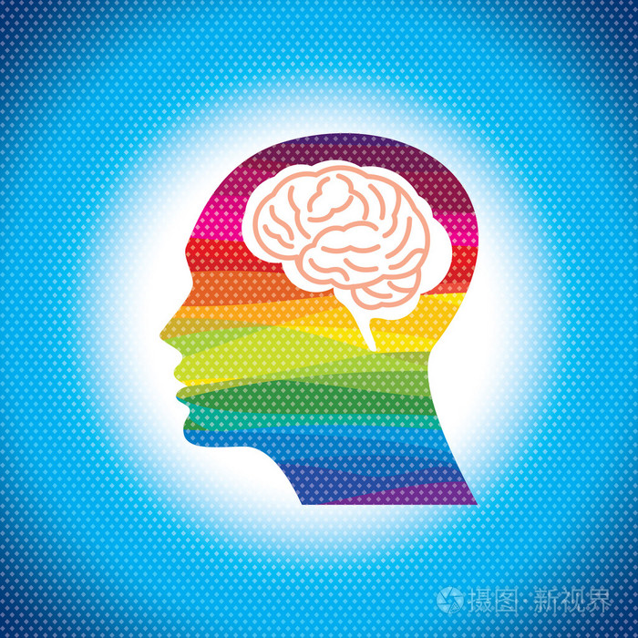 人的脑袋思考一个新的想法