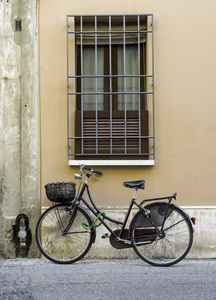 古老的意大利自行车