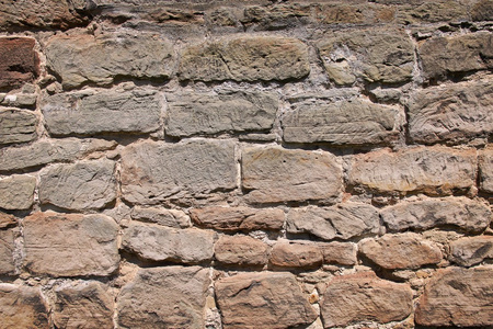 老石头墙背景