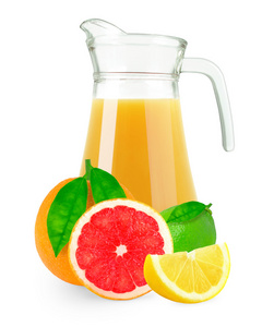 新鲜柑橘汁