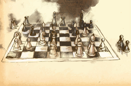 世界上很著名的象棋游戏 卡尔卡斯帕罗夫